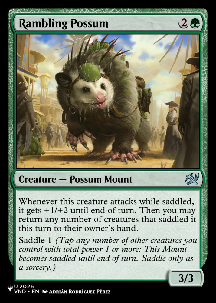Rambling Possum